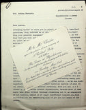 Bing, Rudolf - Glyndebourne 1934-39 - Lot of Letters and Photographs