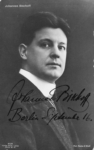 BISCHOFF, Johannes