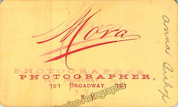 Bishop, Anna - Unsigned Vintage CDV - Tamino