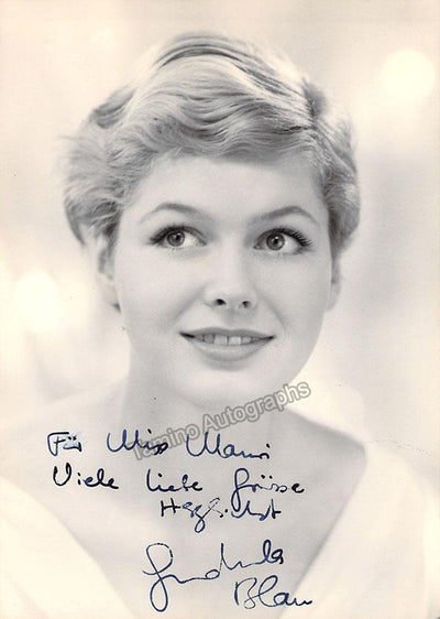 Blau, Gudula - Signed Photo