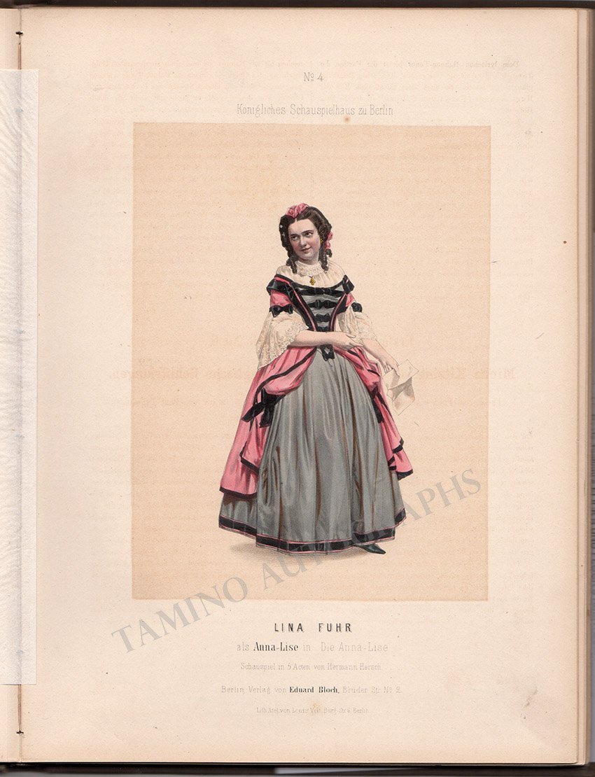 Bloch, Eduard - Album der Buhnen-Costume 1859 - Tamino