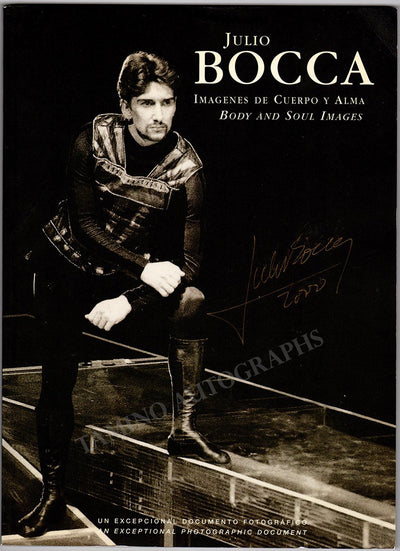 Bocca, Julio - Signed Book "Julio Bocca - Body and Soul Images"