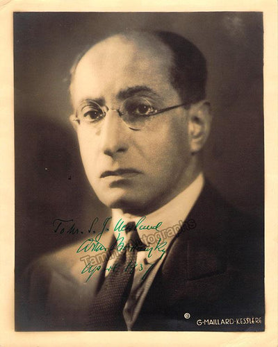 Bodanzky, Artur - Signed Photo 1937