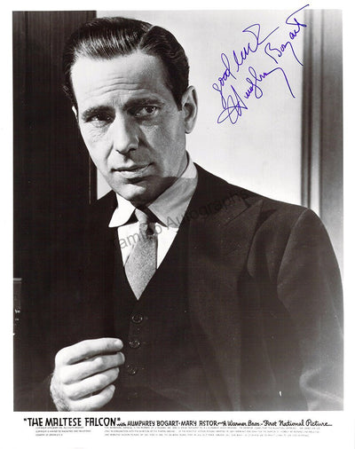 Bogart, Humphrey - Signed Photograph in "The Maltese Falcon"