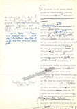 Bohm, Karl - Original Article with Autograph Corrections