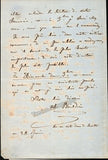 Boieldieau, Francois-Adrien - Autograph Letter Signed
