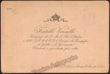 Boito, Arrigo - Cabinet Photo with Franco Faccio and Ermina Borghi-Mamo