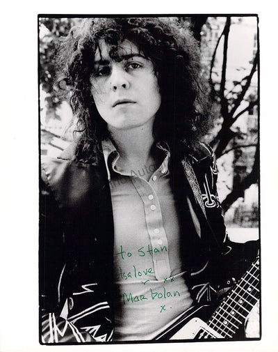 Bolan, Marc - Signed Photograph