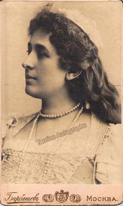Bolska, Adelaida - Cabinet Photo in Role