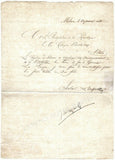 Bonaparte, Napoleon - Signed Document