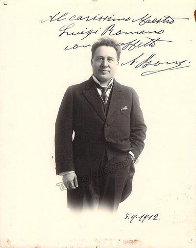 Bonci, Alessandro - Signed Photograph 1912