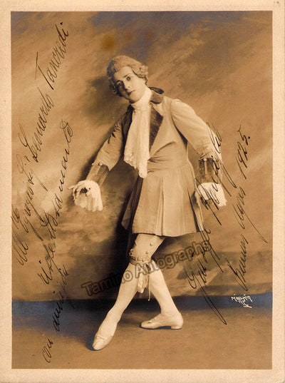 Bonfiglio, Giuseppe - Signed Photo in 1925