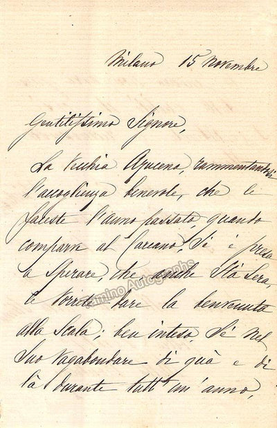 Bonheur, Stella - Autograph Letter Signed