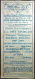 Boninsegna, Celestina - Teatro 18 Julio Playbill Montevideo 1910