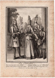 Bonnart, Henri - "Liberalite" and "Sincerite" - Set of 2 Etchings 17th Century