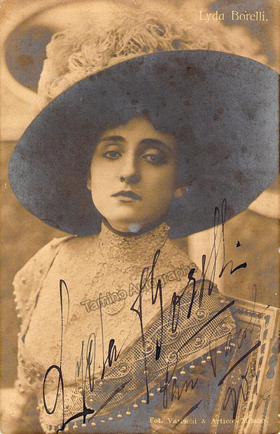 Borelli, Lyda - Signed Photograph 1909