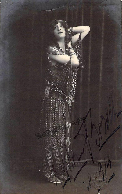 Borelli, Lydia - Signed Photo Postcard 1914