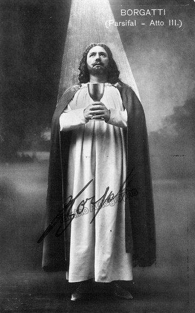 Borgatti, Giuseppe - Signed Photo in Parsifal