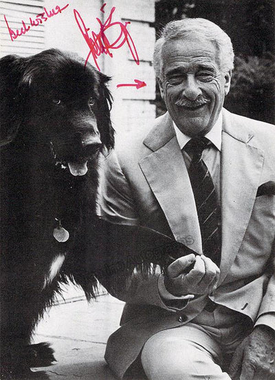 Borge, Victor - Signed Half-Tone Photo