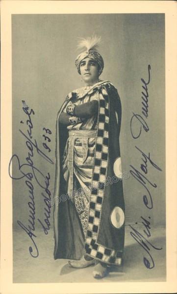 Borgioli, Armando - Signed Photograph in Role 1933 - Tamino