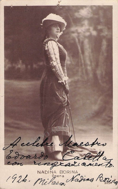 Borina, Nadina - Signed Photo