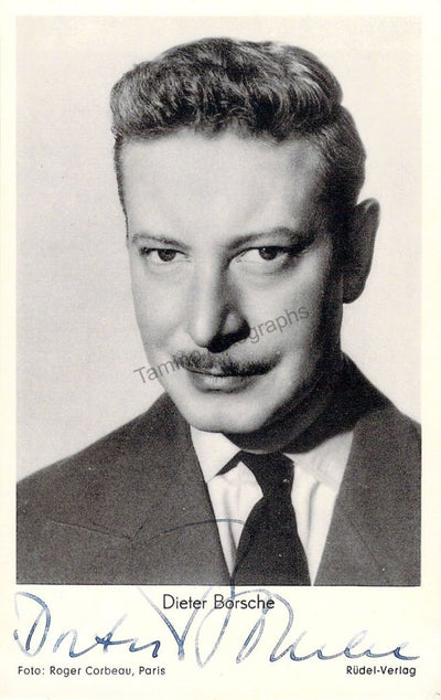 Borsche, Dieter - Signed Photograph
