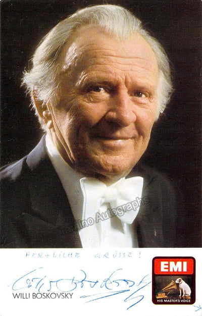 Boskovsky, Willi - Signed Photo