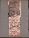 Boston Opera and Theater Album Clip Collection 1884-1890