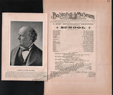 Boston Opera and Theater Album Clip Collection 1890-1898