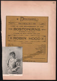 Boston Opera and Theater Album Clip Collection 1890-1898
