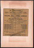 Boston Opera and Theater Album Clip Collection 1890-1898