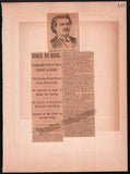 Boston Opera and Theater Album Clip Collection 1890-1898