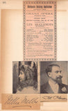 Boston Opera and Theater Album Clip Collection 1890-1898