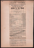 Boston Opera and Theater Album Clip Collection 1890-1898