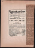 Boston Opera and Theater Album Clip Collection 1890-1898