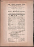 Boston Opera and Theater Album Clip Collection 1890-1898