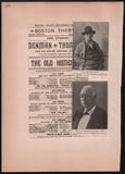 Boston Opera and Theater Album Clip Collection 1890-1898