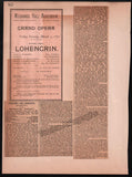 Boston Opera and Theater Album Clip Collection 1890-1898