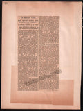 Boston Opera and Theater Album Clip Collection 1890-1898