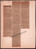 Boston Opera and Theater Album Clip Collection 1890-1898