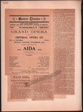 Boston Opera and Theater Album Clip Collection 1890-1898