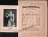 Boston Opera and Theater Album Clip Collection 1890-1898