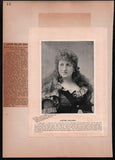 Boston Opera and Theater Album Clip Collection 1890-1898