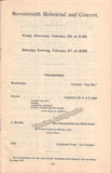 Boston Symphony Orchestra - Arthur Nikisch Conducting - Lot of 4 programs 1891-1893