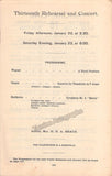 Boston Symphony Orchestra - Nikisch, Arthur - 3 Piano Concert Programs 1891-93