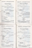 Boston Symphony Orchestra Program Lot 1950-51