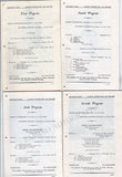 Boston Symphony Orchestra Program Lot 1950-51