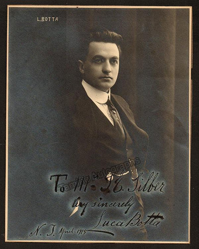 Botta, Luca - Signed Photograph