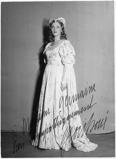 BOUE, Geori (Various Autographs)