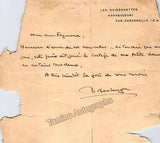 Boulanger, Nadia - Autograph Notes & Letter Signed c.1964